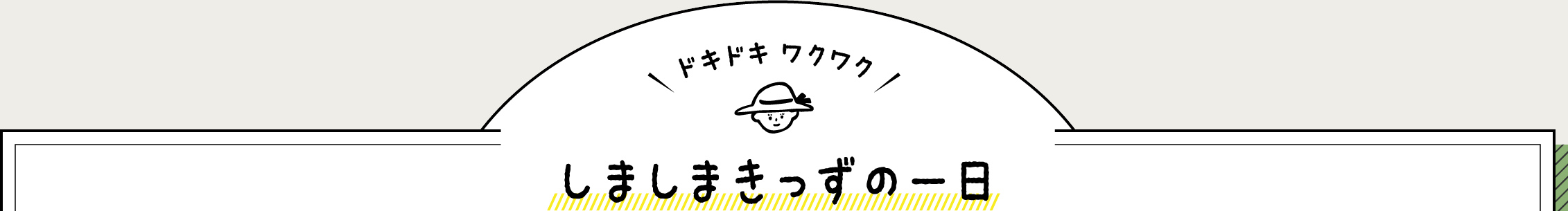 しましまきっずの1日